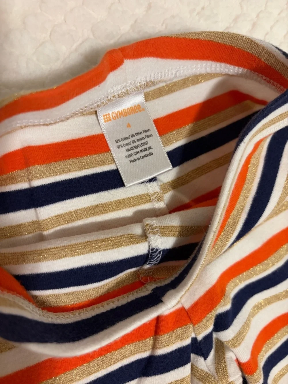 Gymboree striped leggings